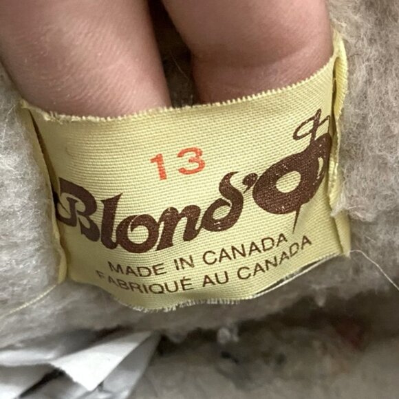 Vintage Blondo Two Buckle Seal Skin Chukka Boots 13 - Picture 6 of 14